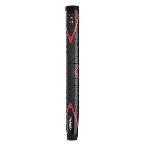 Winn Golf Pro X Putter Grip - 1.18" Black/Red 1 Winn Golf Pro X Putter Grip - 1.18" Black/Red