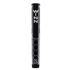 Winn Golf Pro X Putter Grip - 1.60" Black Silver