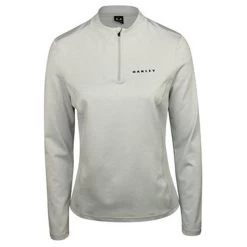 Oakley Balata Long Sleeve Womens Golf 1/4 Zip 6 Oakley Balata Long Sleeve Womens Golf 1/4 Zip -Golf Equipment Library 10844 28AARCTICGREY