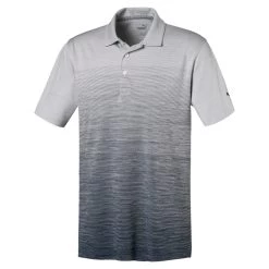 PUMA Golf Puma Ombre Mens Golf Polo -Golf Equipment Library 11496 03DKDENIMHTR 961cde81 97c7 421d 9dca a8b1fc8fd049