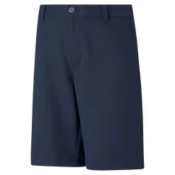 PUMA Golf Puma Stretch Boys Golf Shorts -Golf Equipment Library 11553 NAVYBLAZER