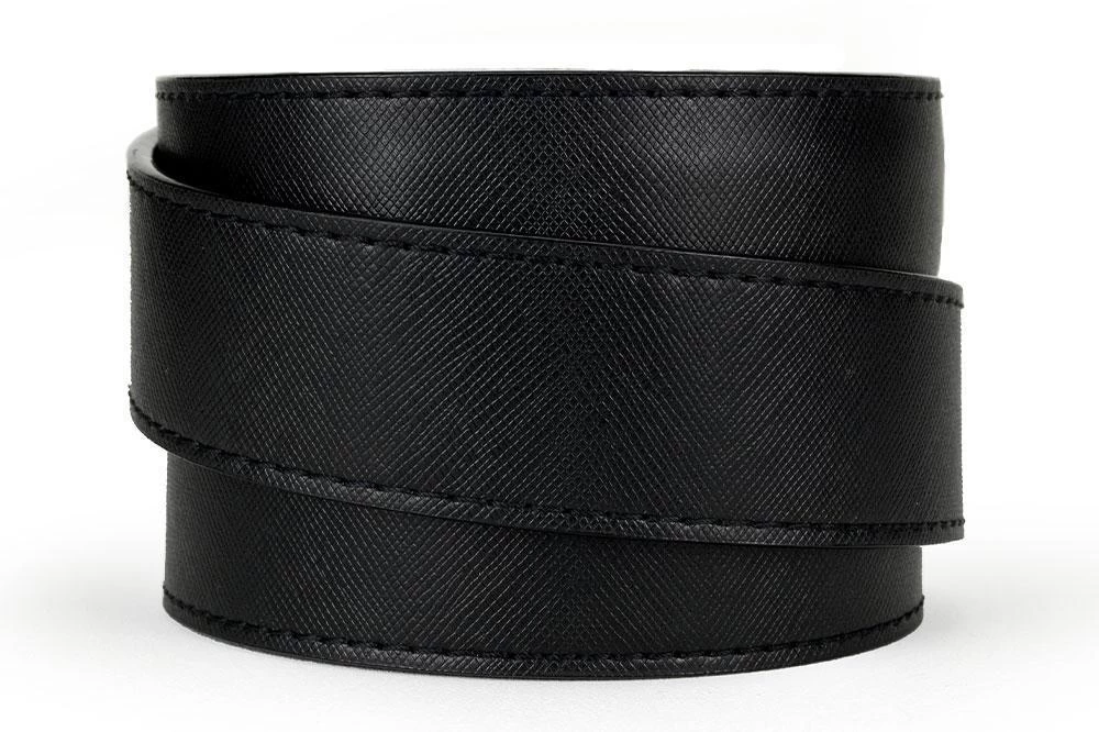 Nexbelt Midnight Raven Mens Dress Belt 2 Nexbelt Midnight Raven Mens Dress Belt - Image 2