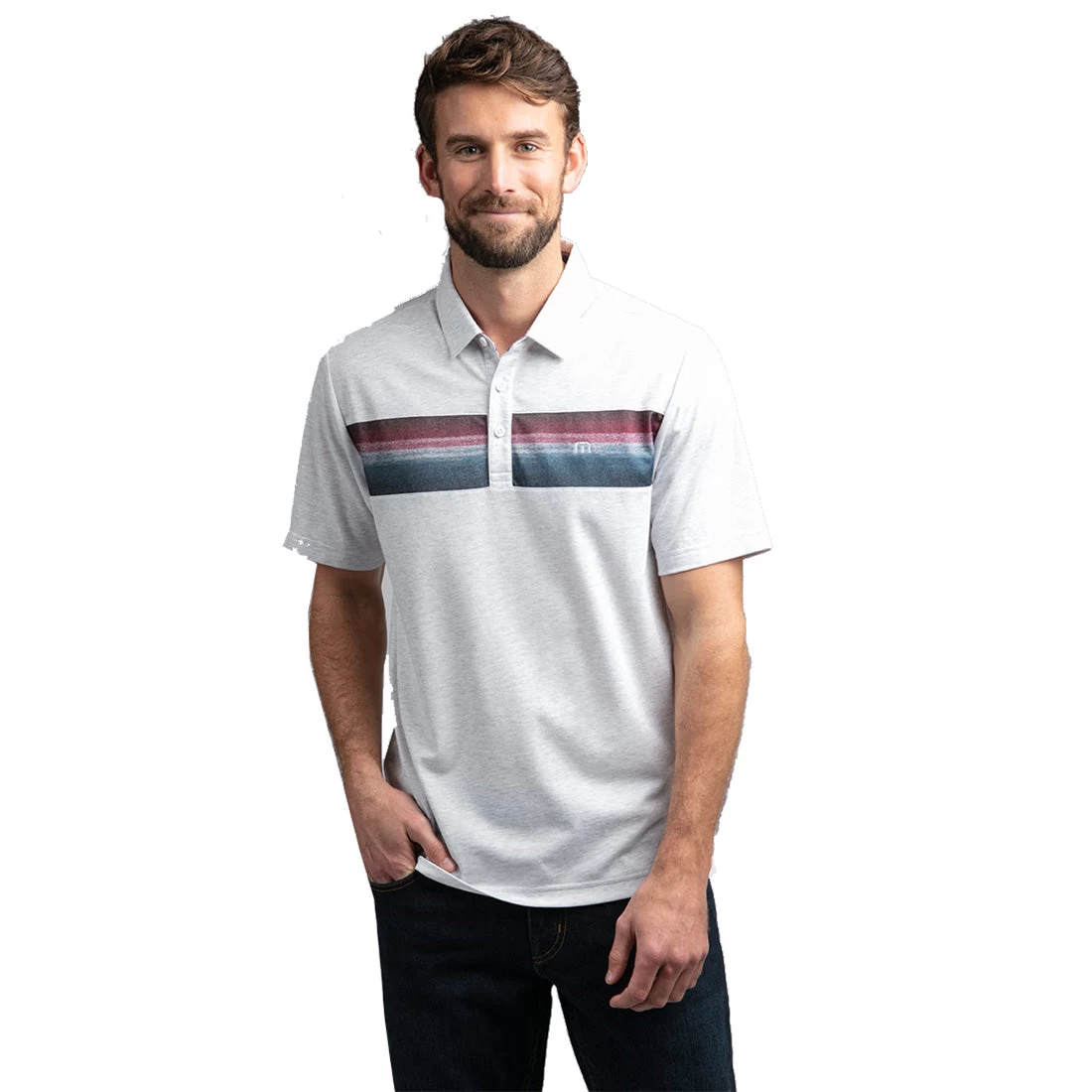 TravisMathew Fredo Mens Polo Shirt 1 TravisMathew Fredo Mens Polo Shirt