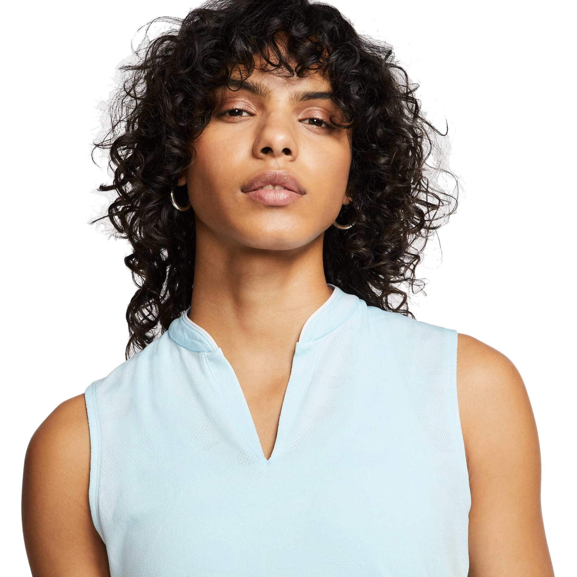 Nike Breathe Fairway Womens Sleeveless Golf Polo 4 Nike Breathe Fairway Womens Sleeveless Golf Polo - Image 4