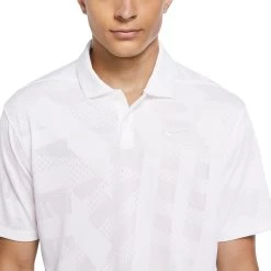 Nike Dri-FIT Vapor Historic Mens Golf Polo -Golf Equipment Library 15764 WHITE100 1