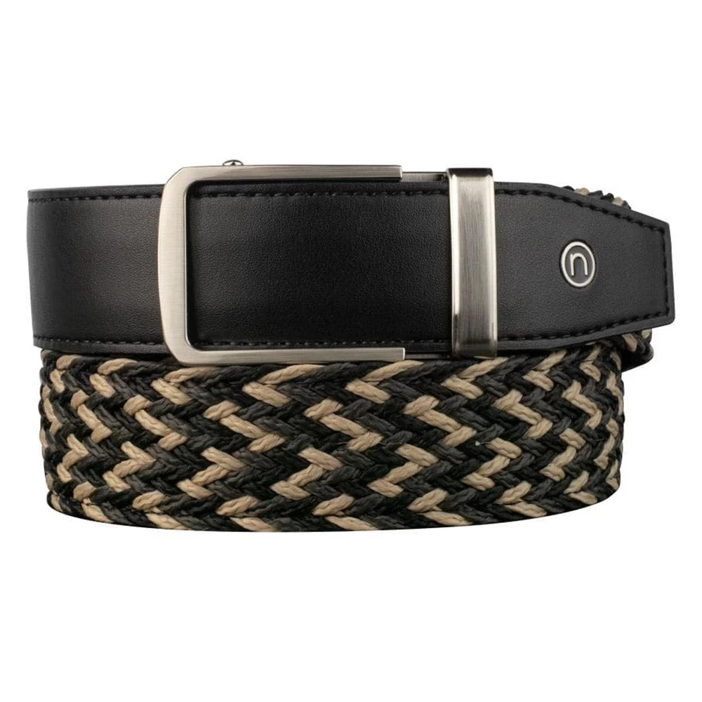 Nexbelt Braided Mocha Mens Belt 1 Nexbelt Braided Mocha Mens Belt