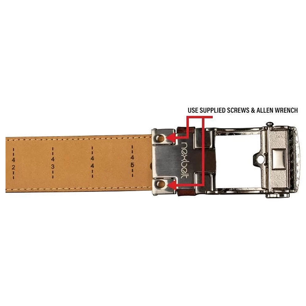 Nexbelt Alligator 2.0 Black Mens Dress Belt 3 Nexbelt Alligator 2.0 Black Mens Dress Belt - Image 3