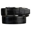 Nexbelt Alligator 2.0 Black Mens Dress Belt
