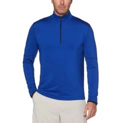Callaway Swing Tech Outlast Mens Golf 1/4 Zip -Golf Equipment Library 17878 SURFTHEWEB