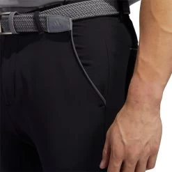 Adidas Golf Adidas Fall Weight Black Mens Golf Pants -Golf Equipment Library 18520 BLACK 2