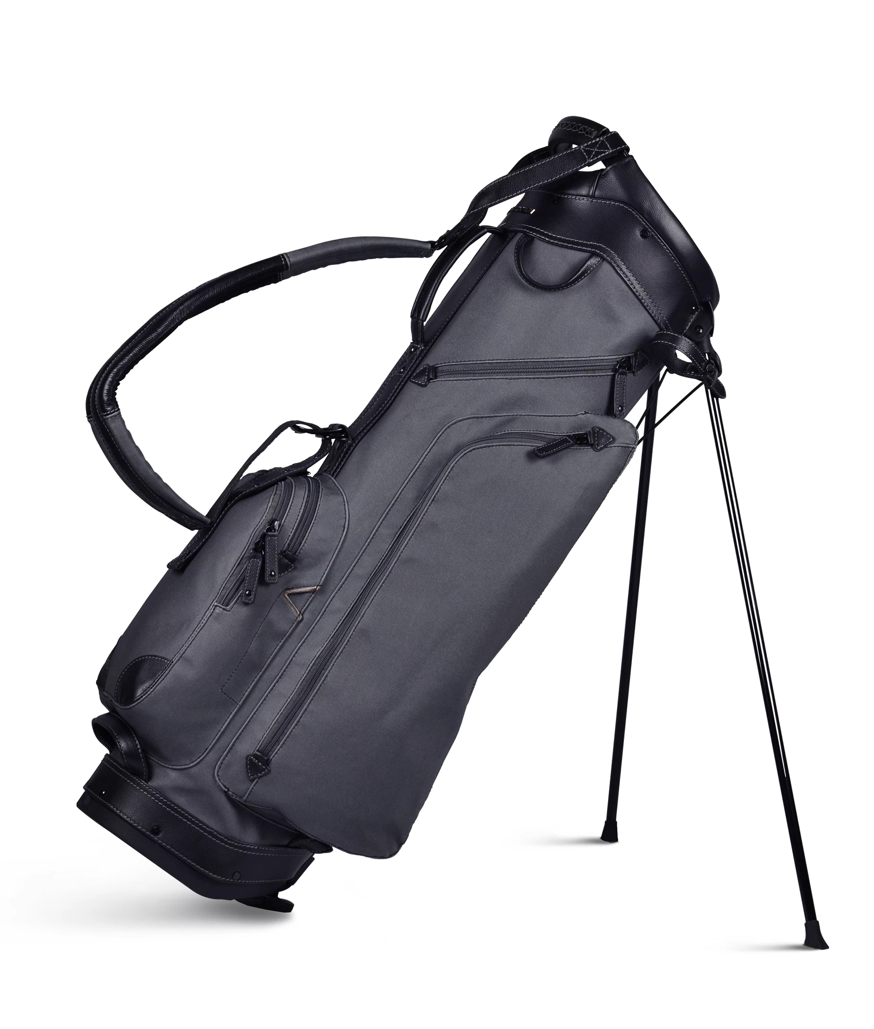 Sun Mountain Golf Canvas & Leather Carry Stand Bag 5 Sun Mountain Golf Canvas & Leather Carry Stand Bag - Image 5