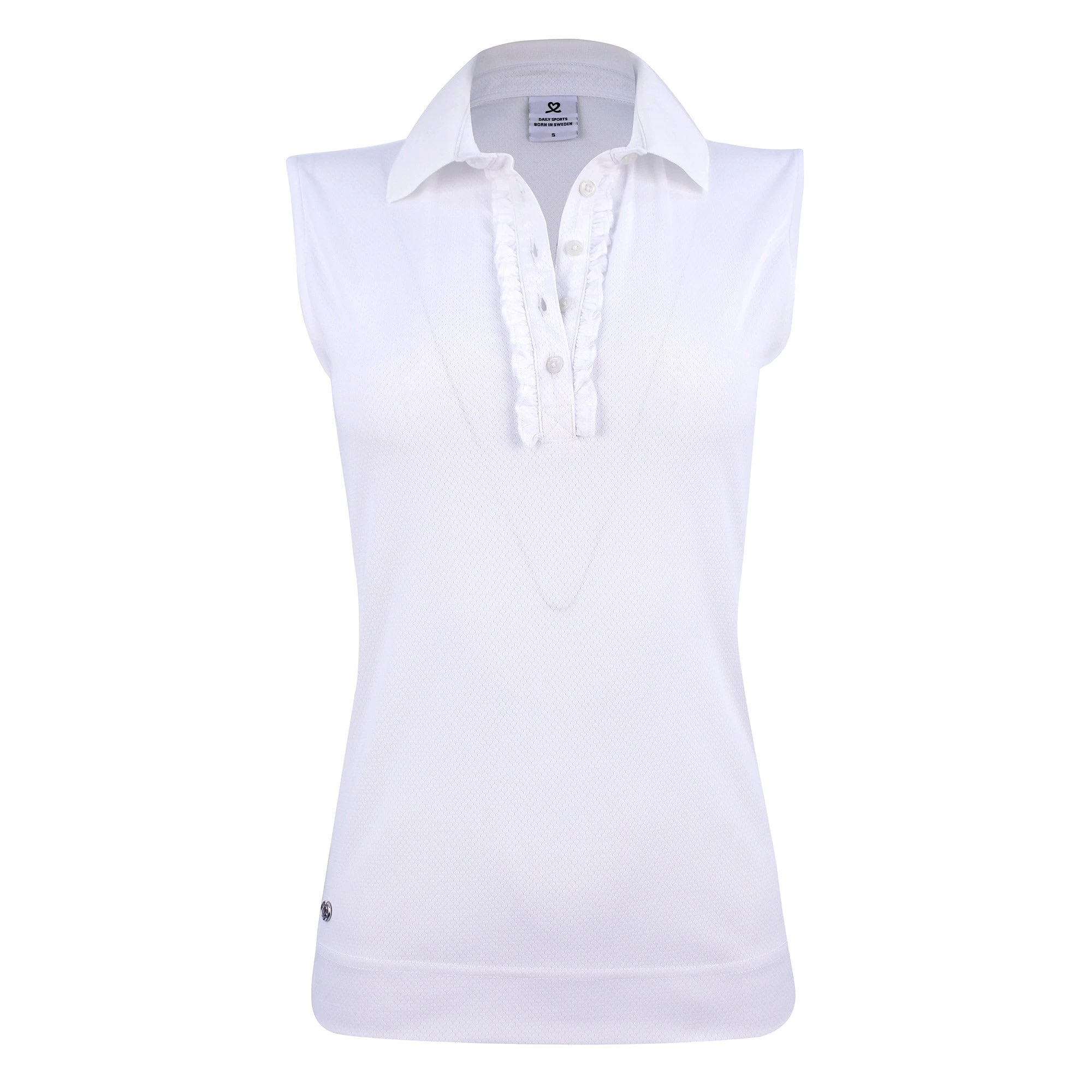 Daily Sports Elvira Womens Sleeveless Golf Polo 1 Daily Sports Elvira Womens Sleeveless Golf Polo