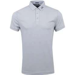 J.Lindeberg J. Lindeberg KV Amer Fit Mens Golf Polo -Golf Equipment Library 19475 STONEGREYMELA