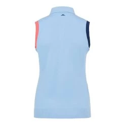 J.Lindeberg J. Lindeberg Malin Womens Sleeveless Golf Polo 5 J.Lindeberg J. Lindeberg Malin Womens Sleeveless Golf Polo -Golf Equipment Library 19690 SUMMERBLUE 1 39ba639a a3ea 4ee2 b993 906577fe98db
