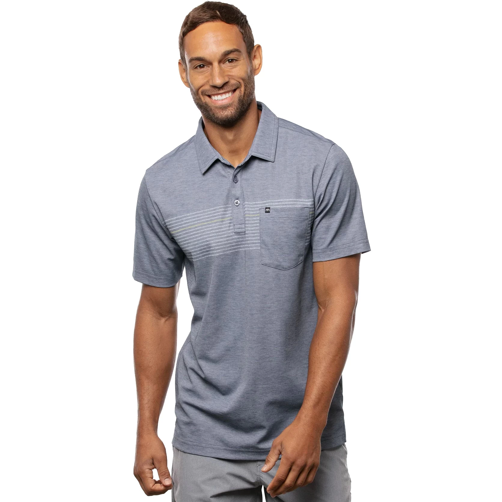 TravisMathew Happy Returns Mens Golf Polo 1 TravisMathew Happy Returns Mens Golf Polo