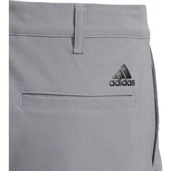 Adidas Golf Adidas Solid Boys Golf Shorts -Golf Equipment Library 19985 GREYTHREE 2