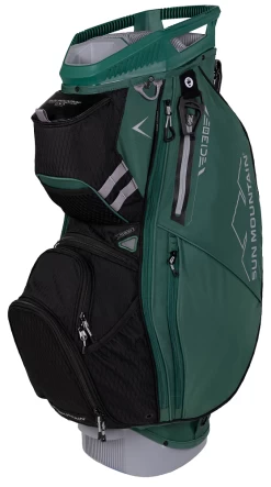 Sun Mountain 2023 C-130 14-Way Divided Golf Cart Bag -Golf Equipment Library 2023 C130 230308 green black cadet