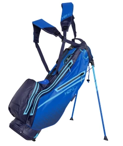 Sun Mountain Golf 2023 H2NO LiteSpeed Waterproof Stand Carry Bag -Golf Equipment Library 2023 H2NOStandLitespeed 230674Navy Blue Ocean