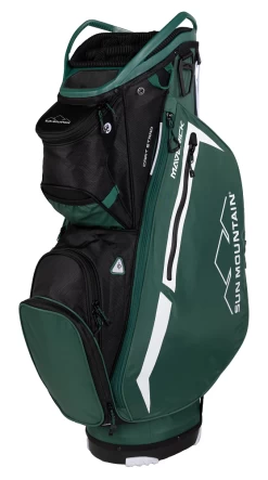 Sun Mountain Golf 2023 Maverick Cart Bag -Golf Equipment Library 2023 Maverick 230361 green black white