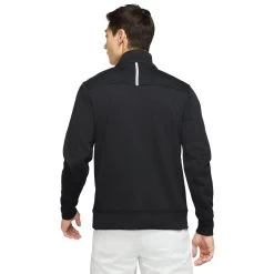 Nike Dri-FIT Player Mens Golf 1/2 Zip -Golf Equipment Library 20446 BLACK010 1