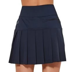 GGBlue Zippy 18in Womens Pleated Golf Skort 9 GGBlue Zippy 18in Womens Pleated Golf Skort -Golf Equipment Library 20902 NAVYB027 1