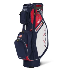 Sun Mountain Golf 2021 Sync Cart Bag -Golf Equipment Library 210353SyncNavy White Red