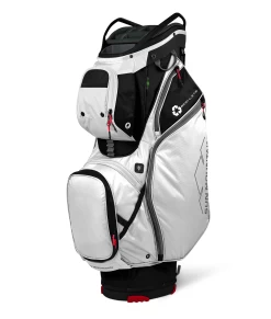 Sun Mountain Golf 2021 ECO-LITE Cart Bag -Golf Equipment Library 210396EcoLiteCartBlack White Gun Red