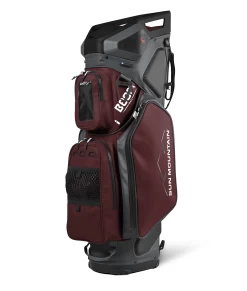Sun Mountain 2022 Boom Bag Golf Cart Bag With Speakers -Golf Equipment Library 210412BoomBagGray Garnet Black