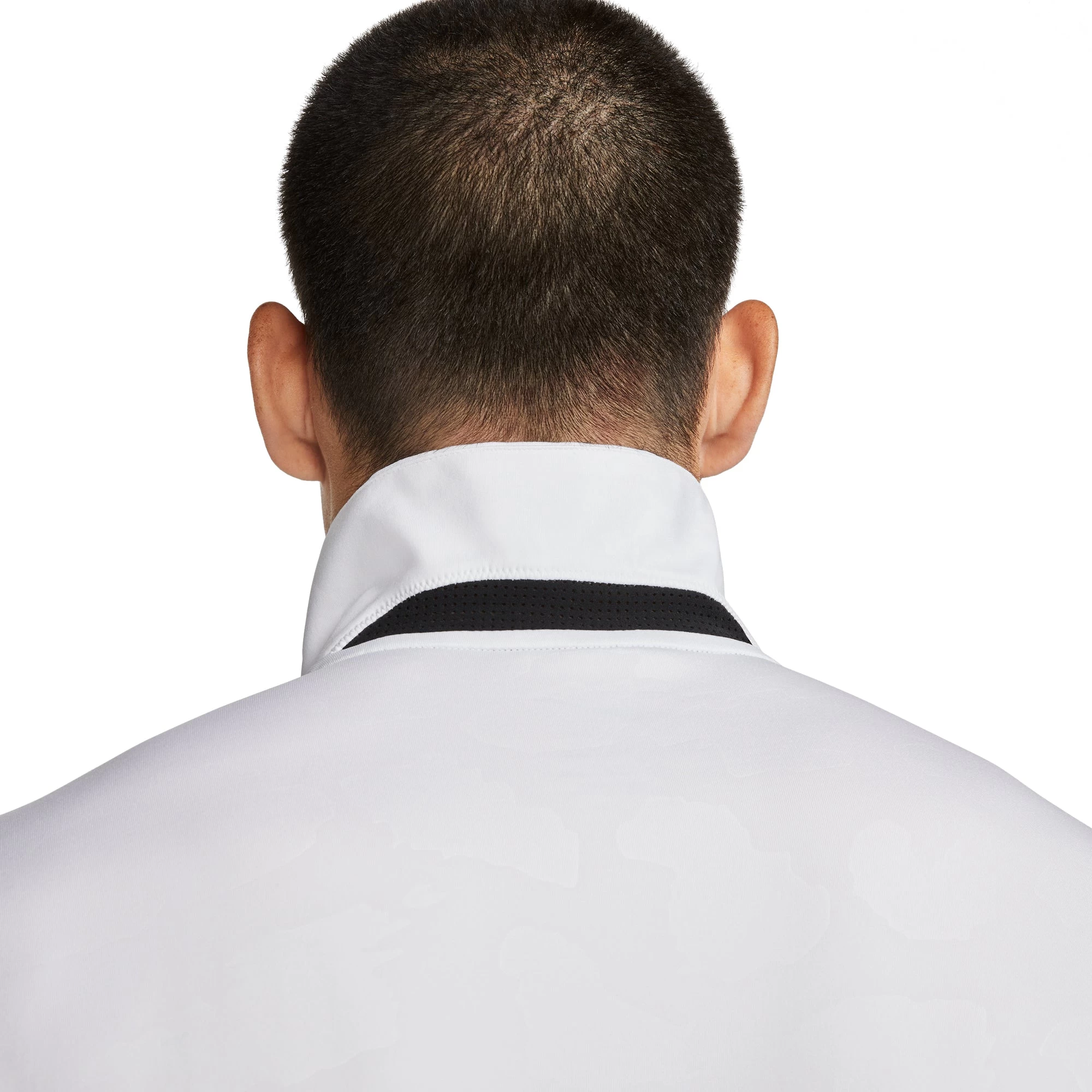 Nike Dri-FIT Vapor GRFX White Mens Golf Polo 3 Nike Dri-FIT Vapor GRFX White Mens Golf Polo - Image 3