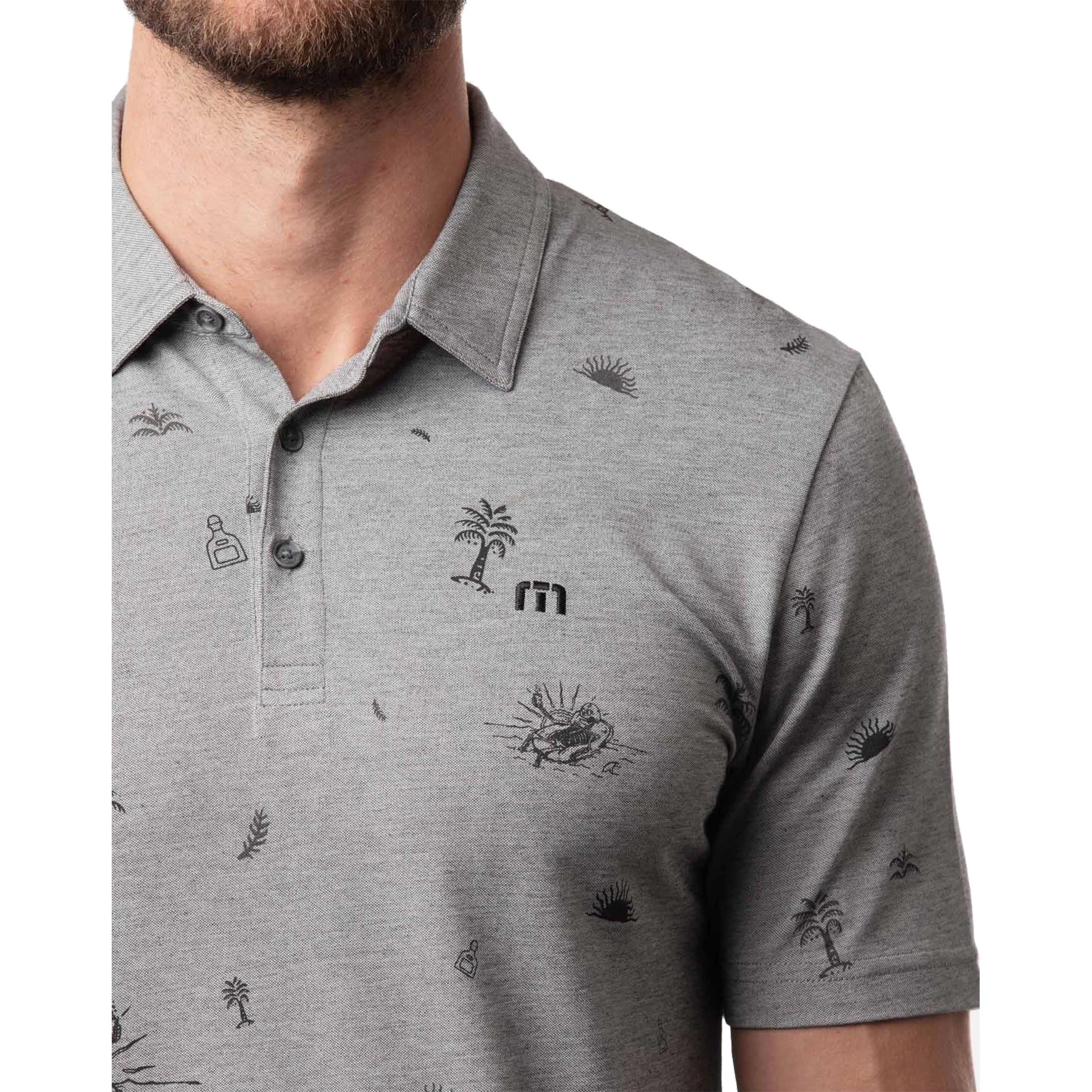 TravisMathew Ice Breaker Mens Golf Polo 2 TravisMathew Ice Breaker Mens Golf Polo - Image 2