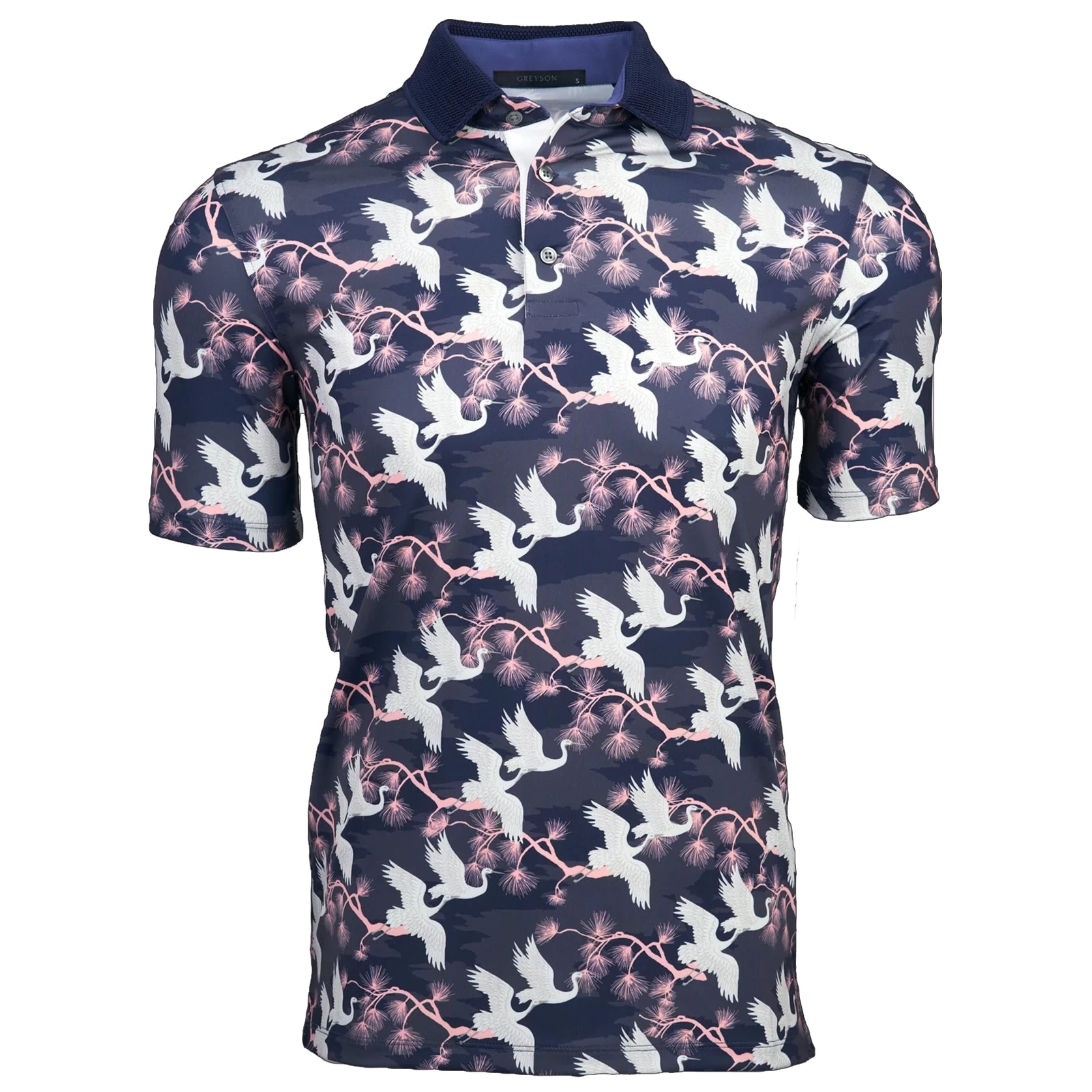 Greyson Audubon Mens Golf Polo 1 Greyson Audubon Mens Golf Polo