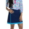 Kinona Fresh And Flirty 18in Womens Golf Skort