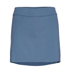 J.Lindeberg J. Lindeberg Amelie Mid Length Captains Blue Womens Golf Skort