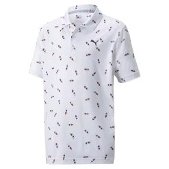 PUMA Golf Puma CLOUDSPUN Popsi-Cool Boys Golf Polo