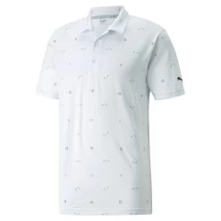 PUMA Golf Puma CLOUDSPUN H8 Golf Mens Golf Polo -Golf Equipment Library 23306 BRIGHTWHITE01 2 387a6d67 c381 46f3 bec5 b8c3b7c0a30b