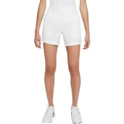 Nike Dri-FIT Victory 5in White Womens Golf Shorts