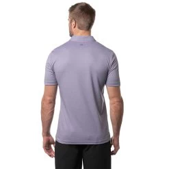 TravisMathew Spooner Lake Mens Golf Polo -Golf Equipment Library 24457 MULLGRAPE6MUL 2