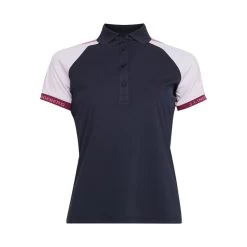 J.Lindeberg J. Lindeberg Perinne Navy Womens Golf Polo