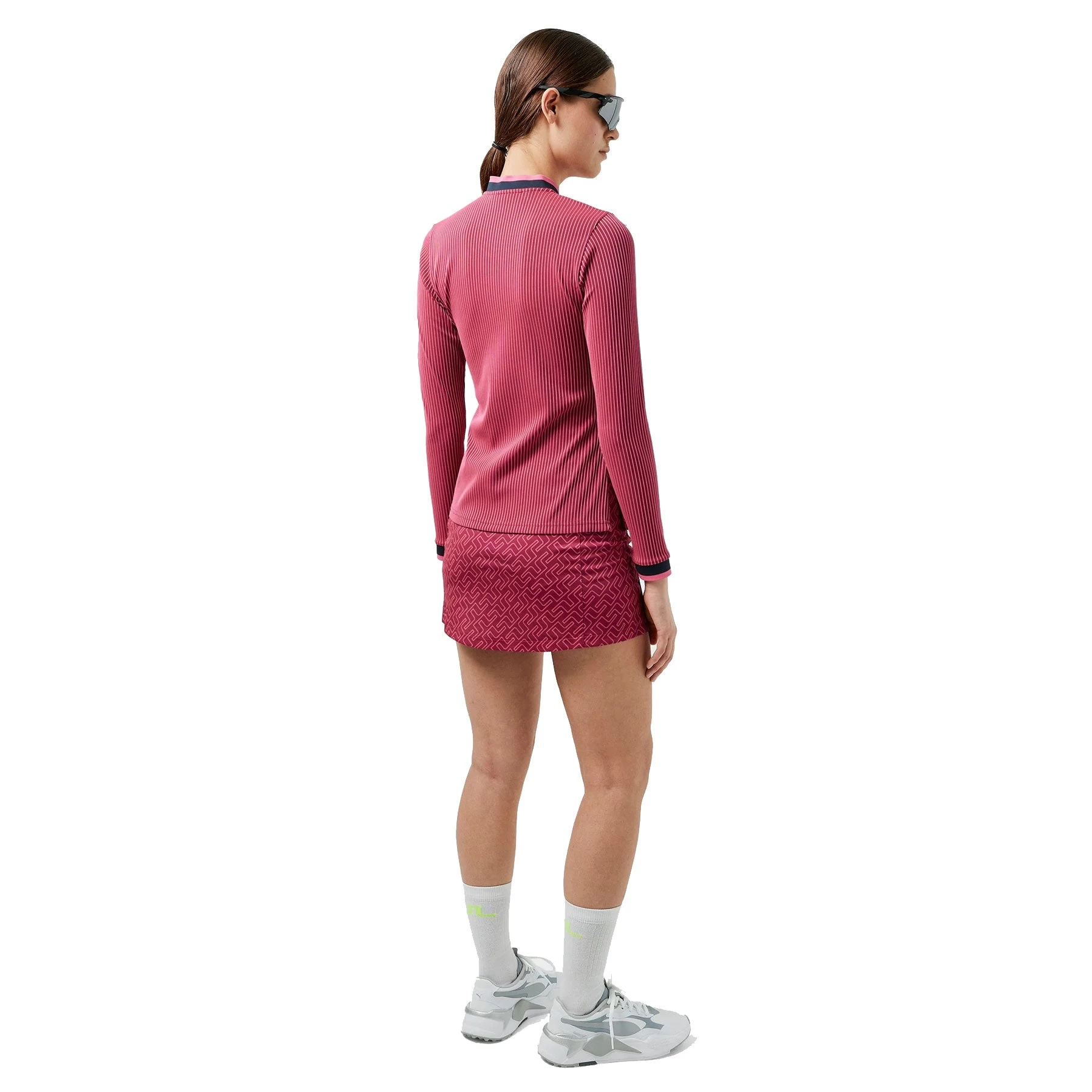 J.Lindeberg J. Lindeberg Leonor Mid Womens Golf Pull Over 2 J.Lindeberg J. Lindeberg Leonor Mid Womens Golf Pull Over - Image 2