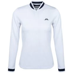 J.Lindeberg J. Lindeberg Leonor Mid Womens Golf Pull Over 6 J.Lindeberg J. Lindeberg Leonor Mid Womens Golf Pull Over -Golf Equipment Library 25430 WHITE0000