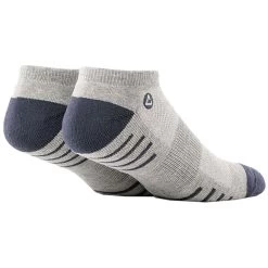 Cuater By TravisMathew Eighteener Ankle Socks -Golf Equipment Library 25606 HTHRALLOY0HAL 1