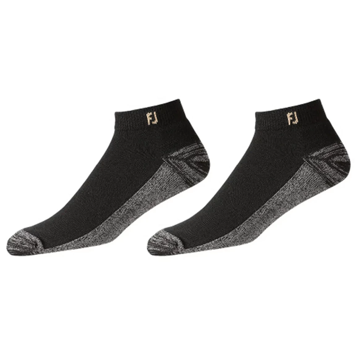 FootJoy ProDry Sport XL Black Low Cut Golf Socks - 2 Pack 1 FootJoy ProDry Sport XL Black Low Cut Golf Socks - 2 Pack