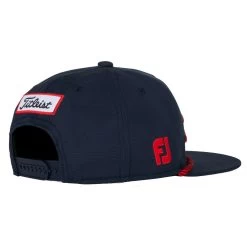 Titleist Legacy Tour Rope Flat Bill Junior Golf Hat -Golf Equipment Library 25852 NAVYRED46 2
