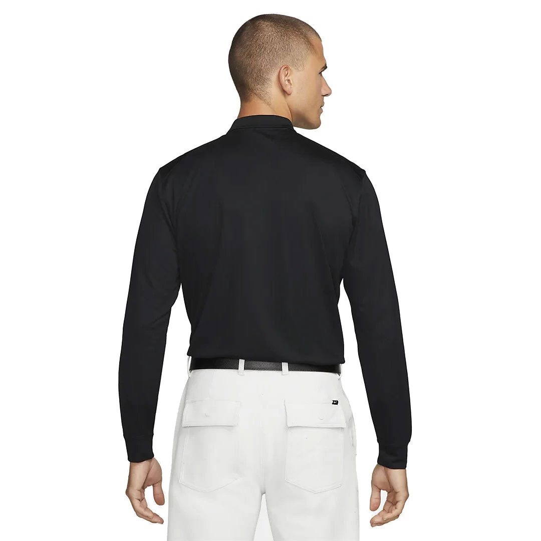 Nike Dri-Fit Victory Mens Long Sleeve Golf Polo 2 Nike Dri-Fit Victory Mens Long Sleeve Golf Polo - Image 2