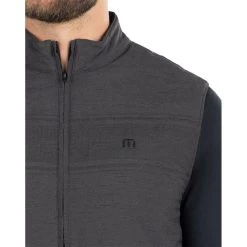 TravisMathew Apex Flex Heather Black Mens Golf Vest -Golf Equipment Library 27026 HTHRBLACK0HBL 2 133e8233 4d9c 4c73 9966 a6f1bdce41ec