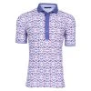 Greyson Wolf Labyrinth Mens Golf Polo