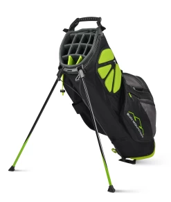 Sun Mountain Golf 2021 4.5 LS 14-Way SuperCharged Stand Carry Bag -Golf Equipment Library 45LS14WaySuperchargedBlack Gunmetal RushAltShot