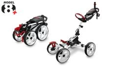 Clicgear Golf 4-Wheel Push Cart Model 8.0+ 18 Clicgear Golf 4-Wheel Push Cart Model 8.0+ -Golf Equipment Library 8.0 Side by Side