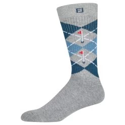 FootJoy ProDry Fashion Crew Mens Socks 20 FootJoy ProDry Fashion Crew Mens Socks -Golf Equipment Library 85163 LTGREY992