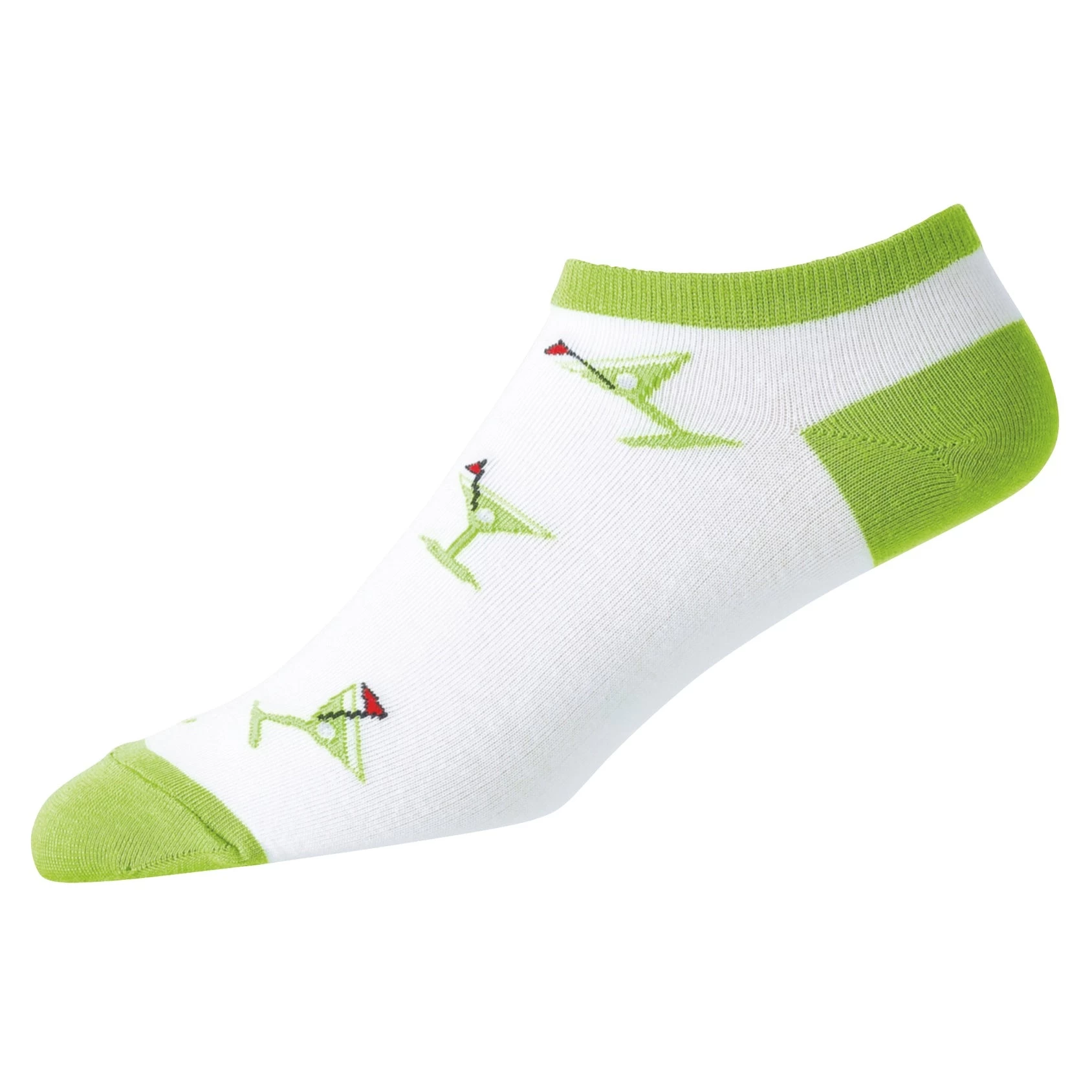 FootJoy ComfortSof Martini Print Womens Low Cut Socks 3 FootJoy ComfortSof Martini Print Womens Low Cut Socks - Image 3